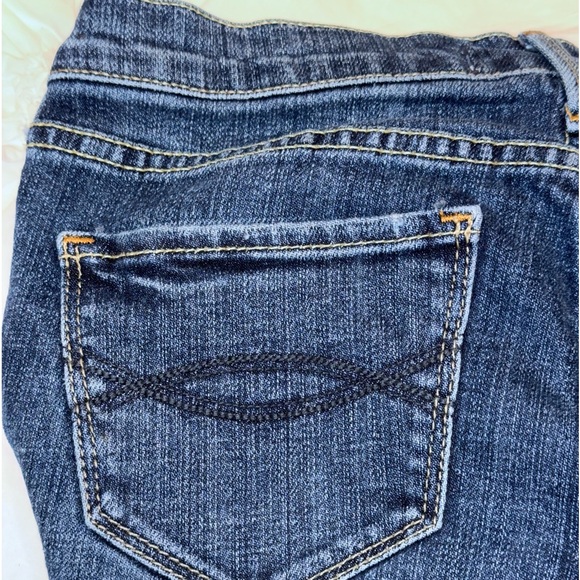 Abercrombie Kids distress CUTE STRETCH jeans girls size 14 - Picture 9 of 11